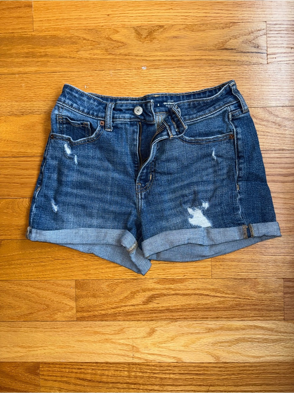 Old navy OG straight denim Women’s Shorts size 2